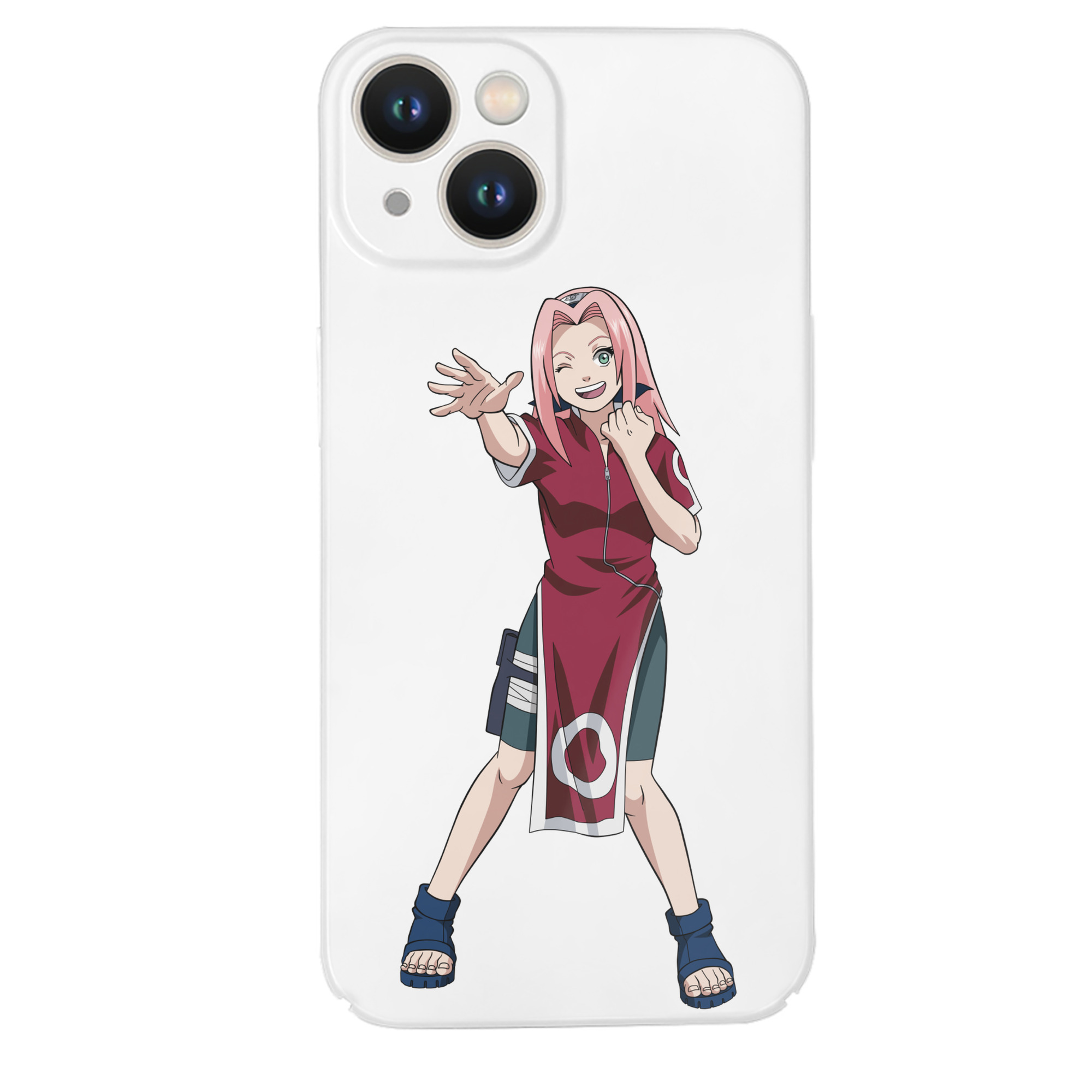 （画像用） NARUTO -ナルト- 春野サクラ Haruno Sakura 【iPhone 14シリーズ対応】ハードケース